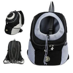 Dog Carrier Backpack Four-Sided Mesh Ventilation Safety Hook