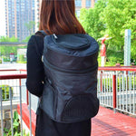 Dog Carrier Backpack Hands-Free Breathable Mesh & Zippered Panels