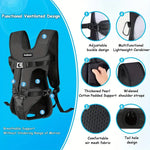 Dog Carrier Backpack Hands-Free Padded & Breathable