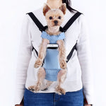 Dog Carrier Bag Ergonomic Hands-Free Safety Strap