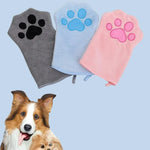 Dog & Cat Bath Gloves Absorbent Quick-Dry 2-Pack