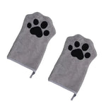 Dog & Cat Bath Gloves Absorbent Quick-Dry 2-Pack