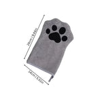 Dog & Cat Bath Gloves Absorbent Quick-Dry 2-Pack