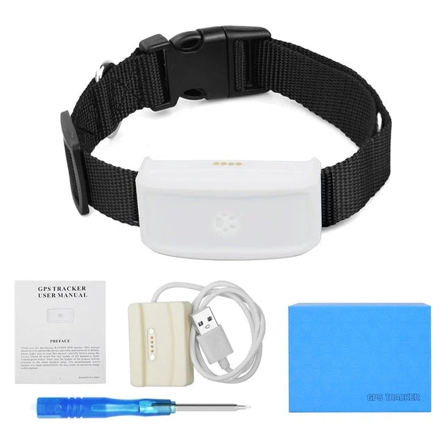 Dog & Cat GPS Collar Real-Time Tracking Waterproof Lightweight