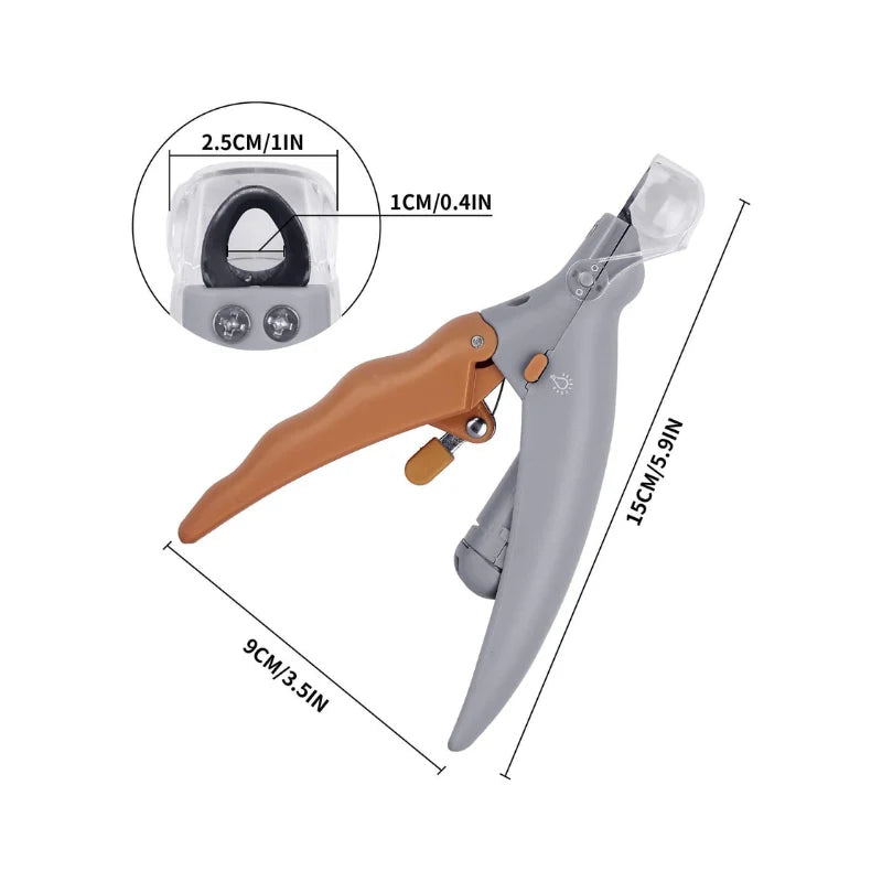 Dog & Cat Nail Clipper LED Vein Light