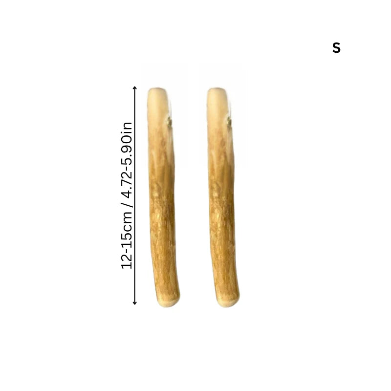 Dog Chew Stick Natural Coffee Wood Dental Health 2 Pack