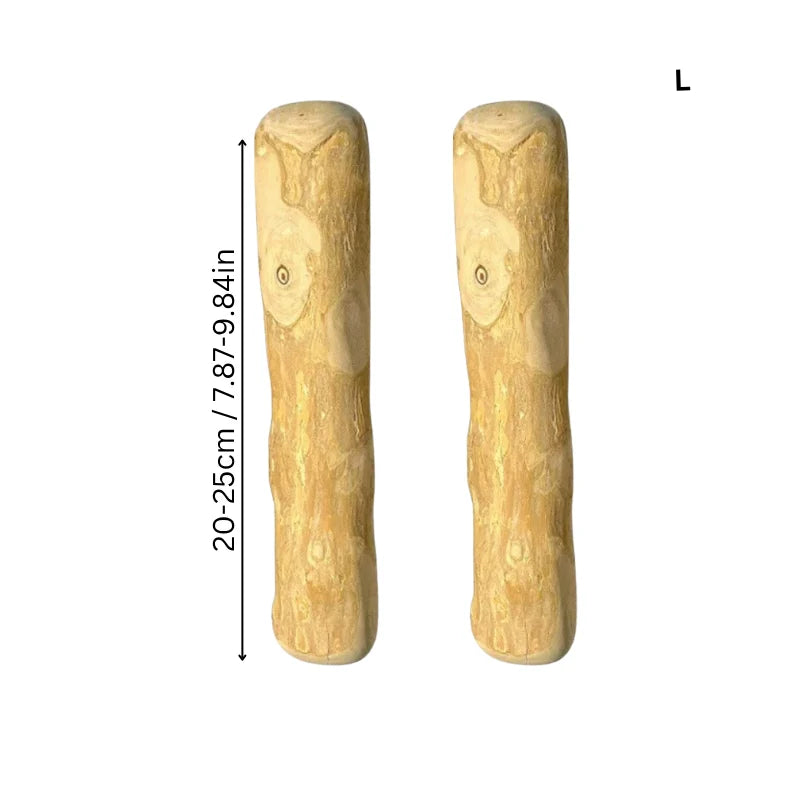 Dog Chew Stick Natural Coffee Wood Dental Health 2 Pack