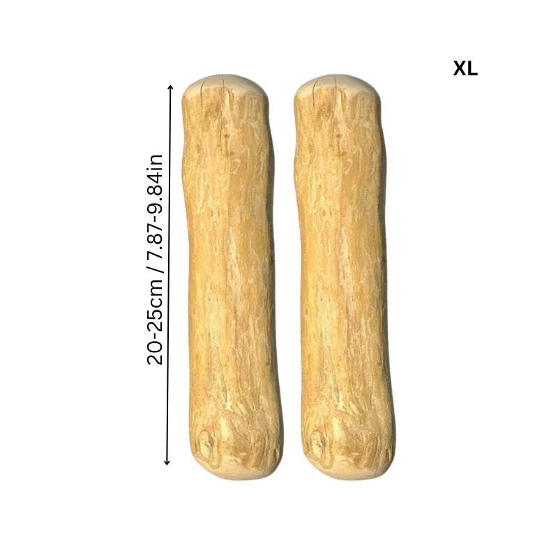 Dog Chew Stick Natural Coffee Wood Dental Health 2 Pack