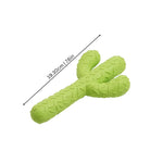 Dog Chew Toy Cactus-Shaped TPR Tooth-Cleaning