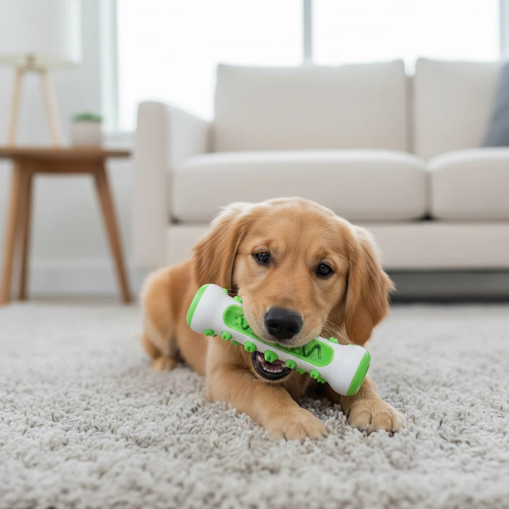 Dog Chew Toy Calming Lavender & Chamomile Non-Toxic Durable