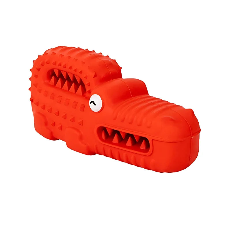 Dog Chew Toy Slow Feeder Squeaky Rubber