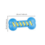Dog Chew Toy Textured Teeth-Cleaning Durable Rubber