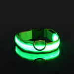 Dog Collar 360° LED Reflective Adjustable Nylon