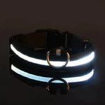 Dog Collar 360° LED Reflective Adjustable Nylon