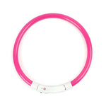Dog Collar Adjustable Cut-To-Length USB Rechargeable 3 Modes