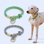 Dog Collar Heavy-Duty Adjustable Metal Buckle