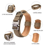 Dog Collar Nylon Padded Adjustable Control Handle
