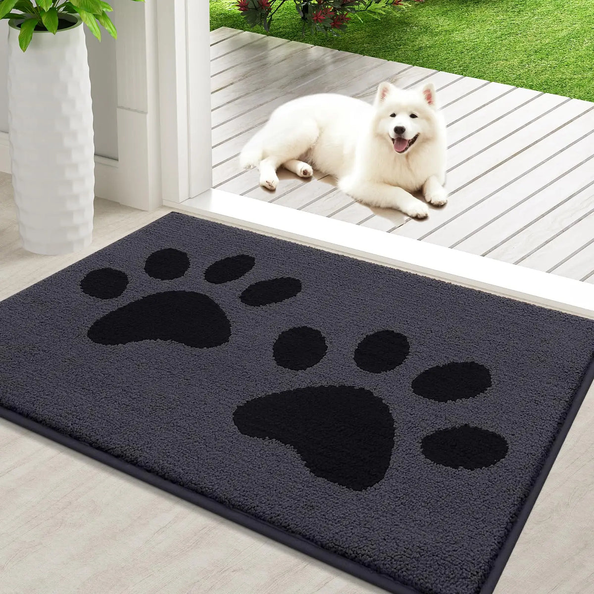 Dog Door Mat Absorbent & Non-Slip