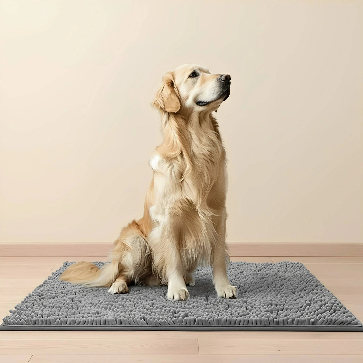 Dog Door Mat Absorbent Non-Slip for Muddy Paws