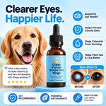 Dog Eye Support Drops Daily Food Supplement