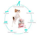 Dog Feeder Toy Interactive Slow-Feeding 7 Oz Capacity