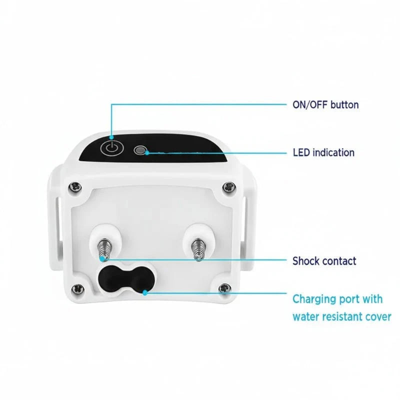 Dog Fence Wireless Adjustable Radius Gradual Training Mode