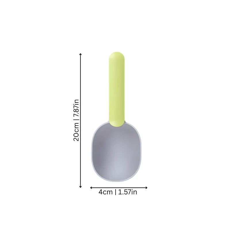 Dog Food Scoop Bag Clip & Portion Control