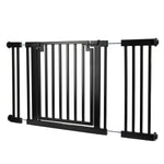 Dog Gate Extra Tall 42 Inch Steel Walk-Through Pressure-Mounted