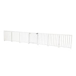 Dog Gate Extra Wide Freestanding Steel Walk-Through Door