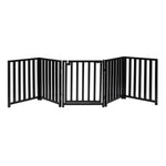 Dog Gate Extra Wide Freestanding Steel Walk-Through Door