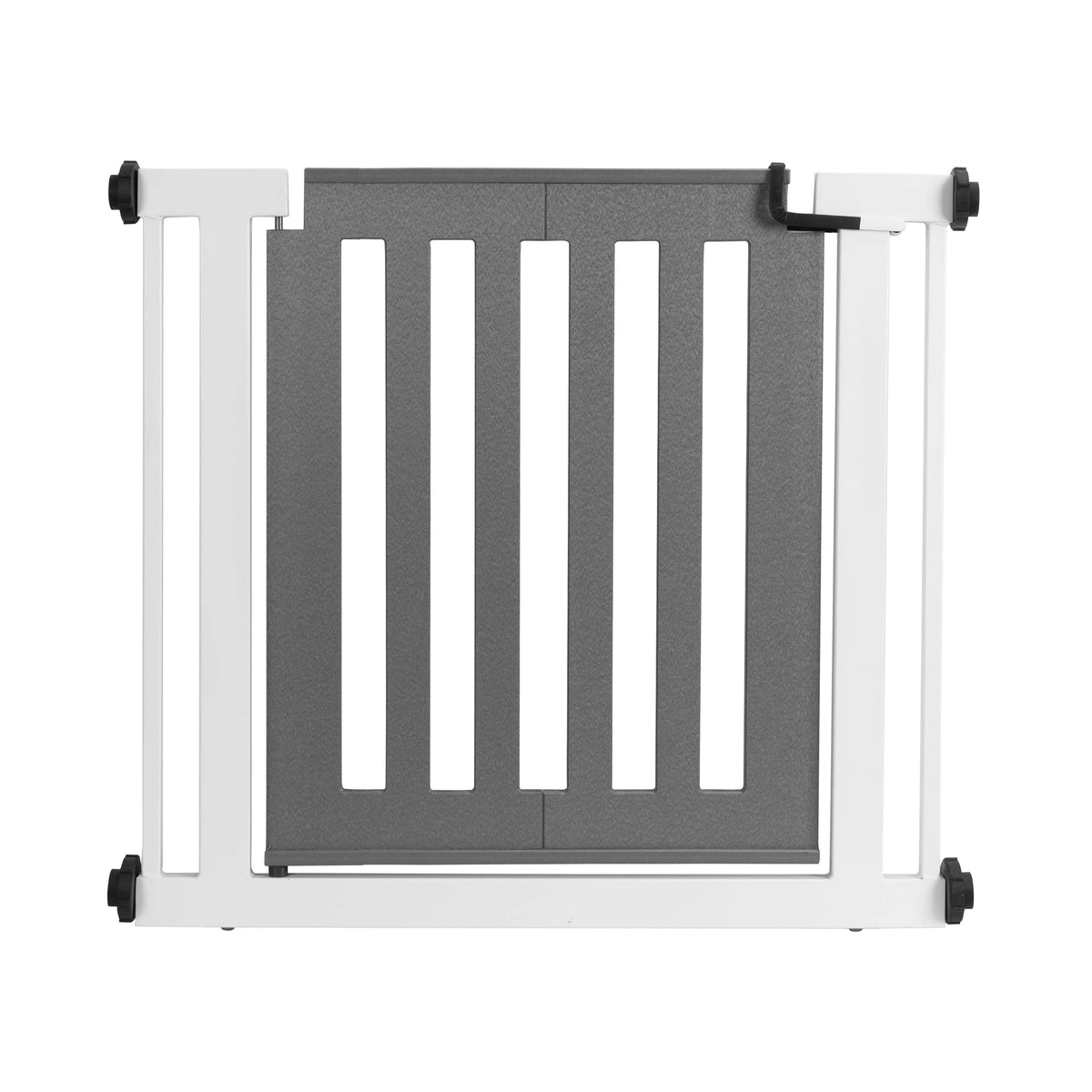 Dog Gate Steel Pressure-Mounted Walk-Through Door