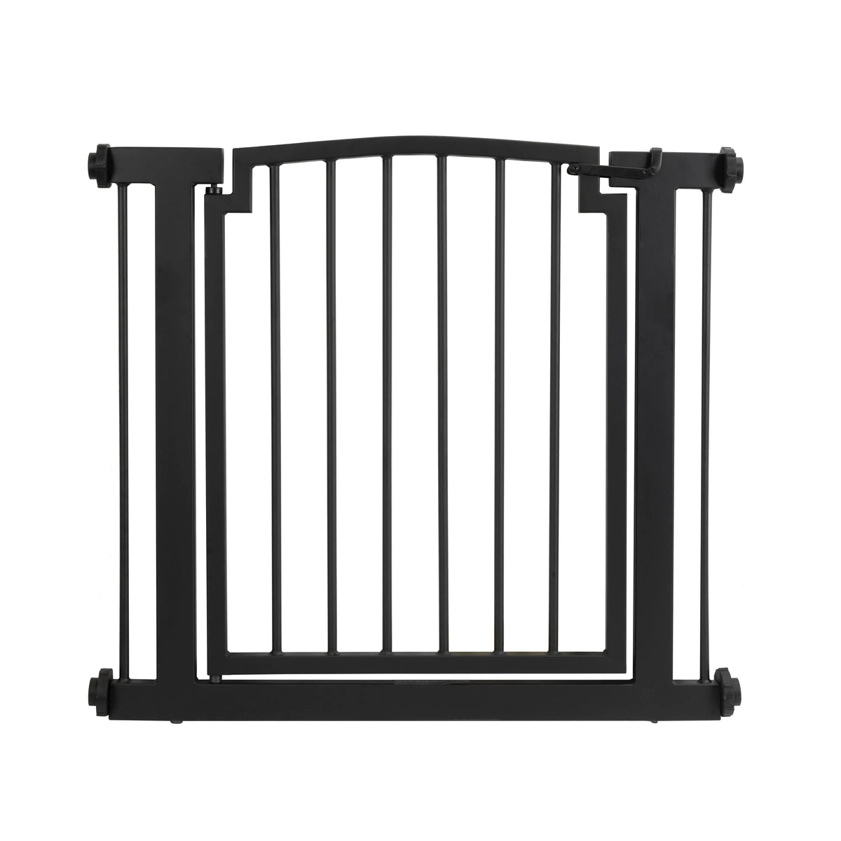 Dog Gate Steel Pressure-Mounted Walk-Through Door