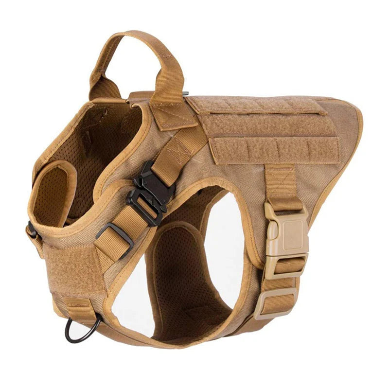 Dog Harness 1050D Nylon MOLLE Reinforced Handle
