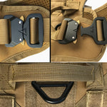 Dog Harness 1050D Nylon MOLLE Reinforced Handle