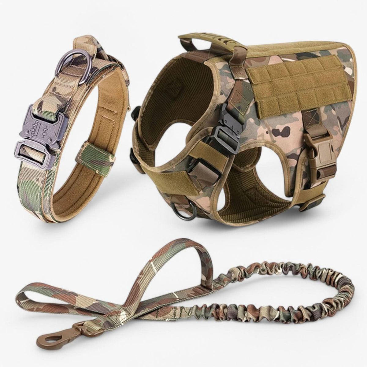 Dog Harness Adjustable Breathable Mesh Reflective Accents & Control Handle