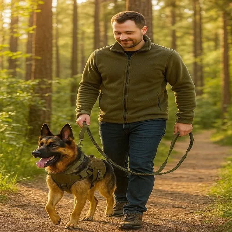 Dog Harness Adjustable Breathable Mesh Reflective Accents & Control Handle