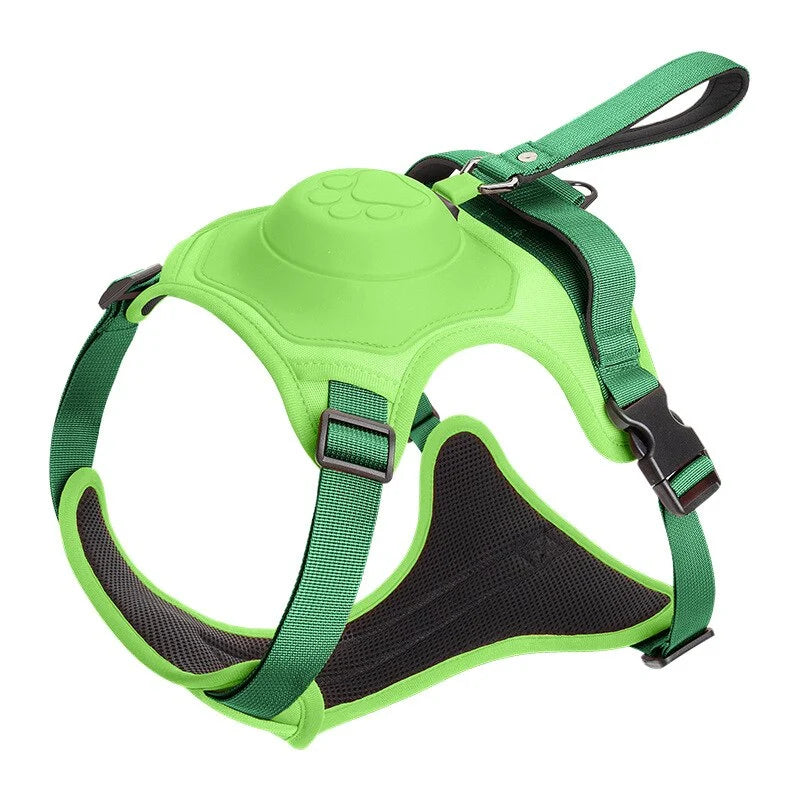 Dog Harness & Leash Adjustable No-Pull Nylon