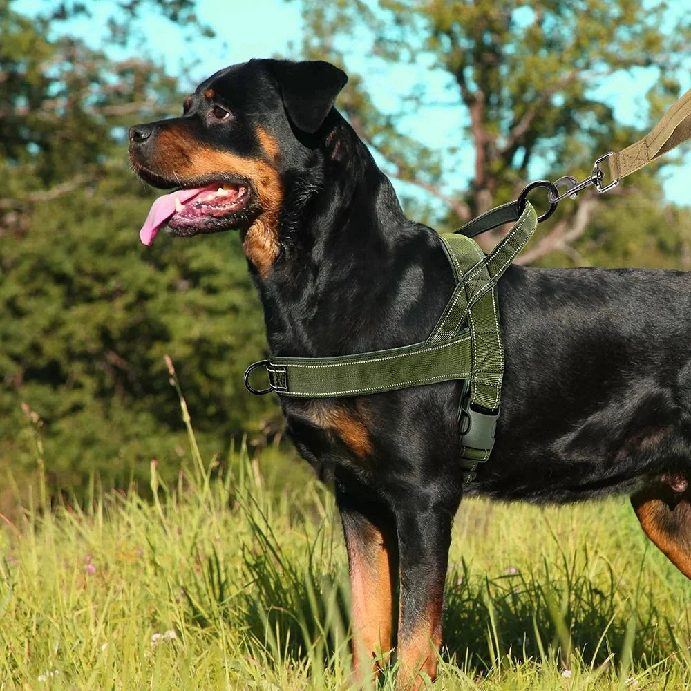 Dog Harness No-Pull Adjustable Reflective Padded Handle