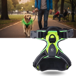 Dog Harness No-Pull LED Lights USB-C Rechargeable