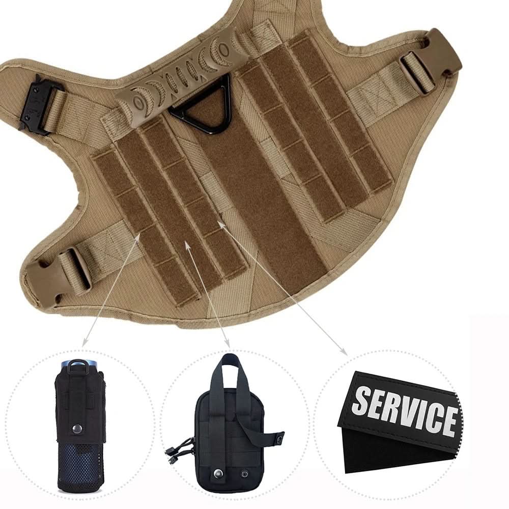 Dog Harness Padded Adjustable Reflective With Control Handle