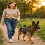 Dog Harness Padded Adjustable Reflective With Control Handle