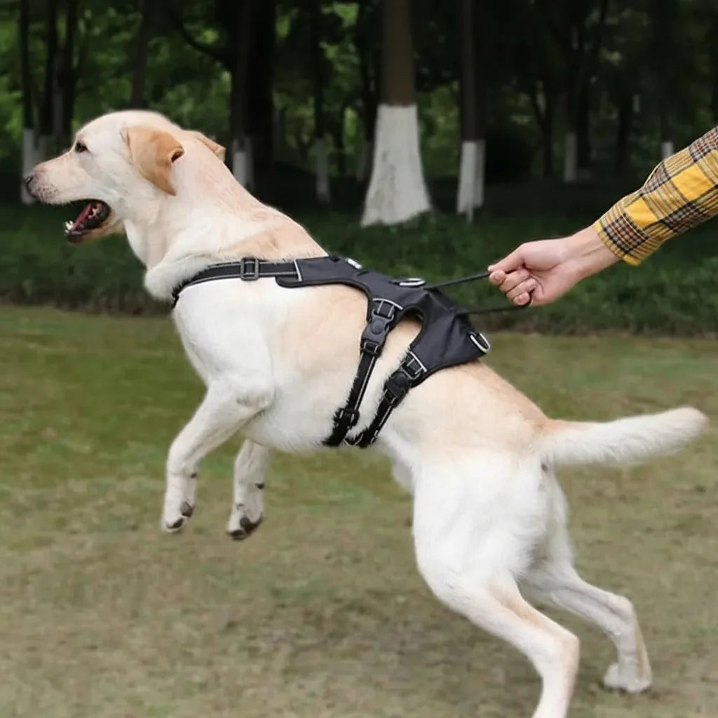 Dog Harness Reflective Escape-Proof Adjustable No-Pull Fit