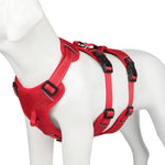 Dog Harness Reflective Escape-Proof Adjustable No-Pull Fit