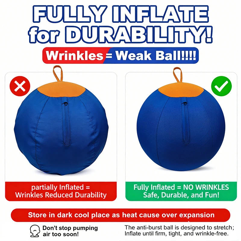 Dog Herding Ball Puncture-Resistant Pump Included