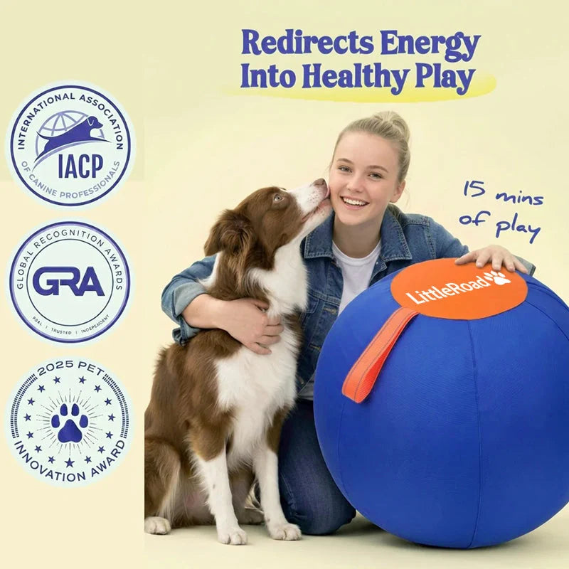 Dog Herding Ball Puncture-Resistant Pump Included
