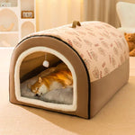 Dog House Insulated Cotton Machine Washable Detachable Design