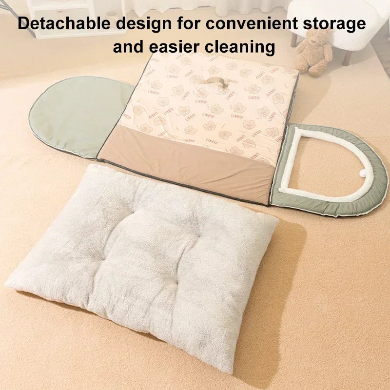 Dog House Insulated Cotton Removable & Washable Cover