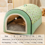 Dog House Insulated Cotton Removable & Washable Cover