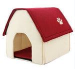 Dog House Kennel-Style Red or Green