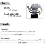 Dog Leash Hands-Free Elastic Bungee with Control Handle